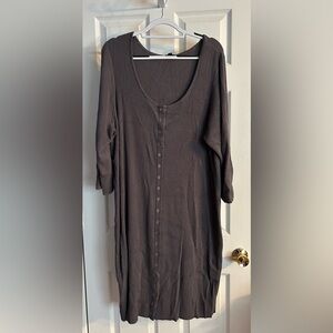 3/$30 Torrid Charcoal Long Sleeve Dress  😁3/$30